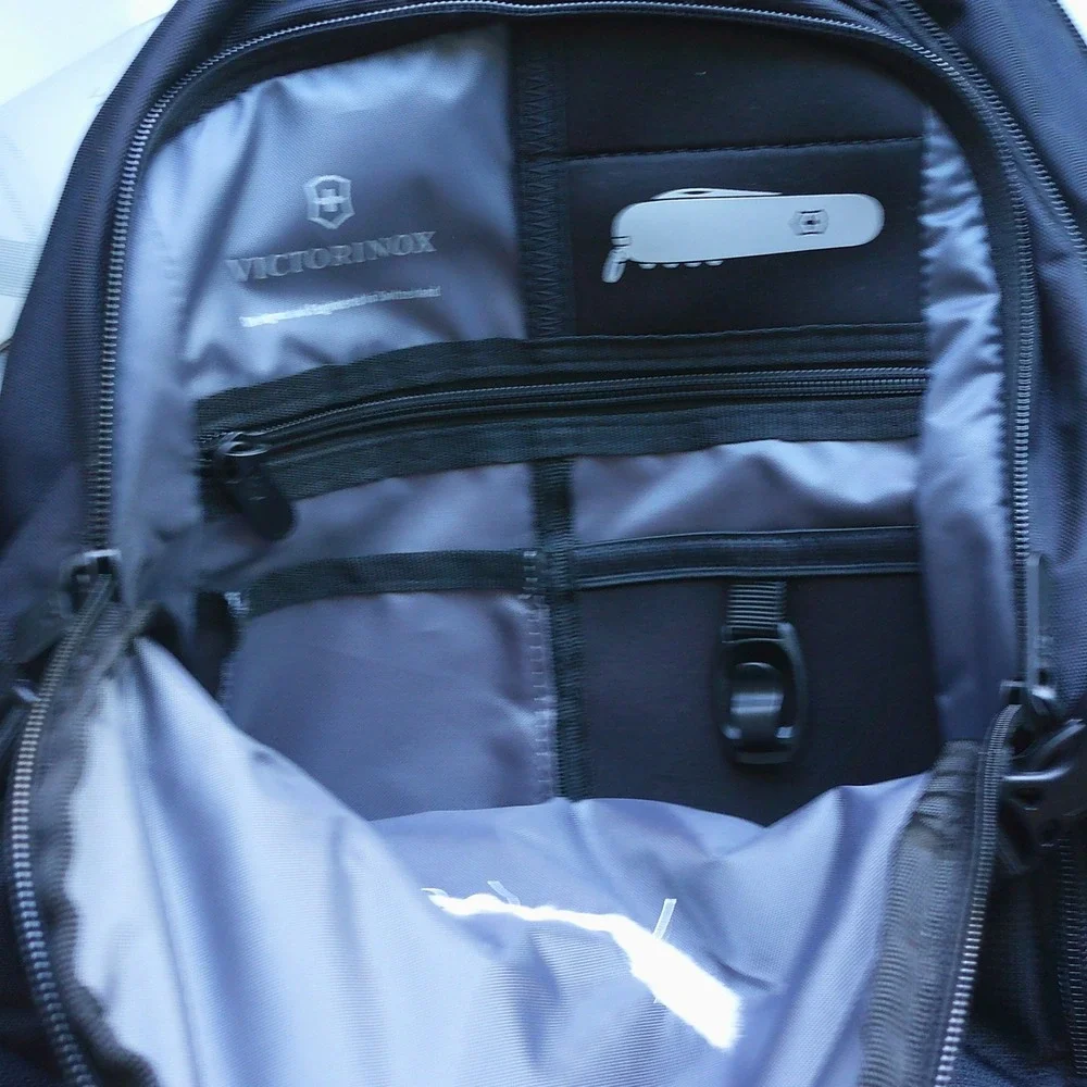 Victorinox Sporty Chic LinkedIn Laptop Travel Gear VX Sport Evo Backpack Black